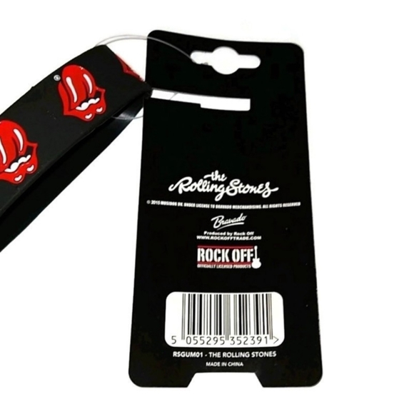The Rolling Stones Gummy Wrist Band Bracelet - Picture 4 of 5